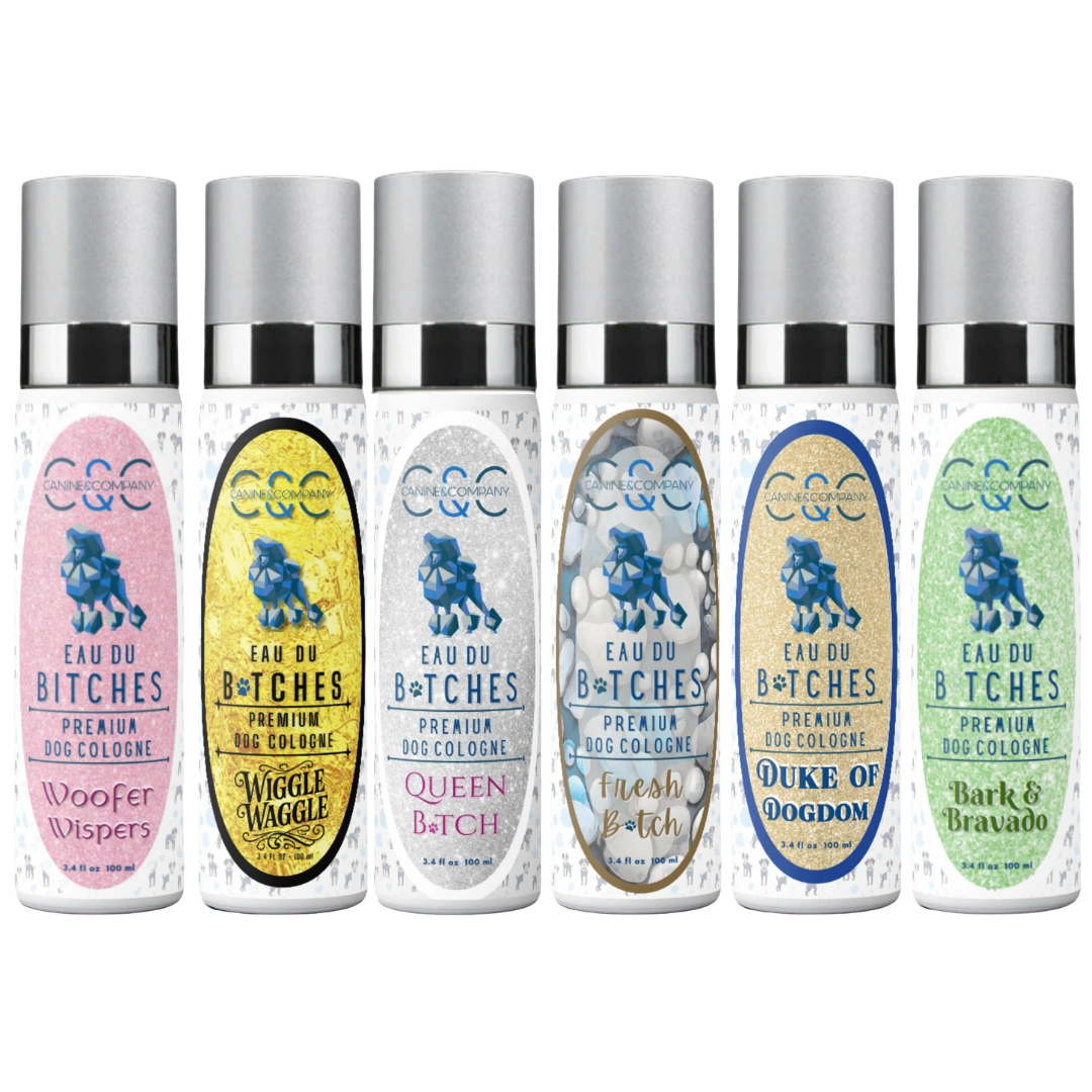 6_Premium_Dog_Cologne_3.4oz_Set_by_Eau_Du_Bitches