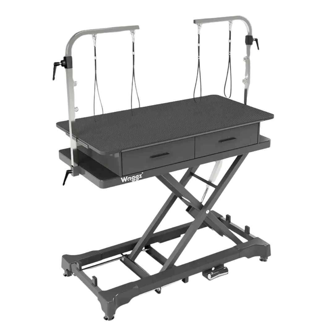 Waggz_Store-Range_XL_52_Black_Electric_Dog_Grooming_Table_with_Drawers_Power_Outlets_-_01