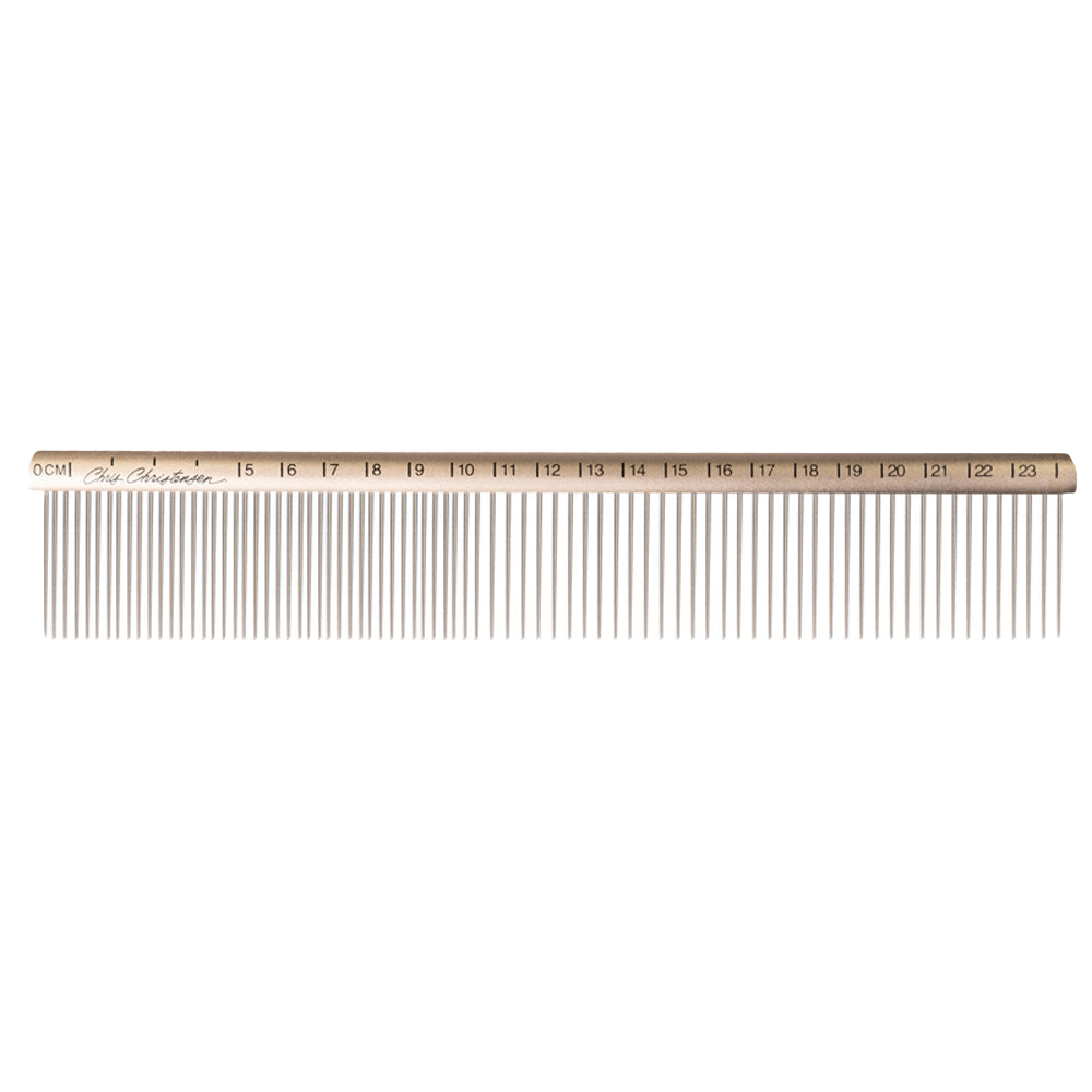 chris-christensen-9-medium-coarse-competition-comb-for-dog-grooming