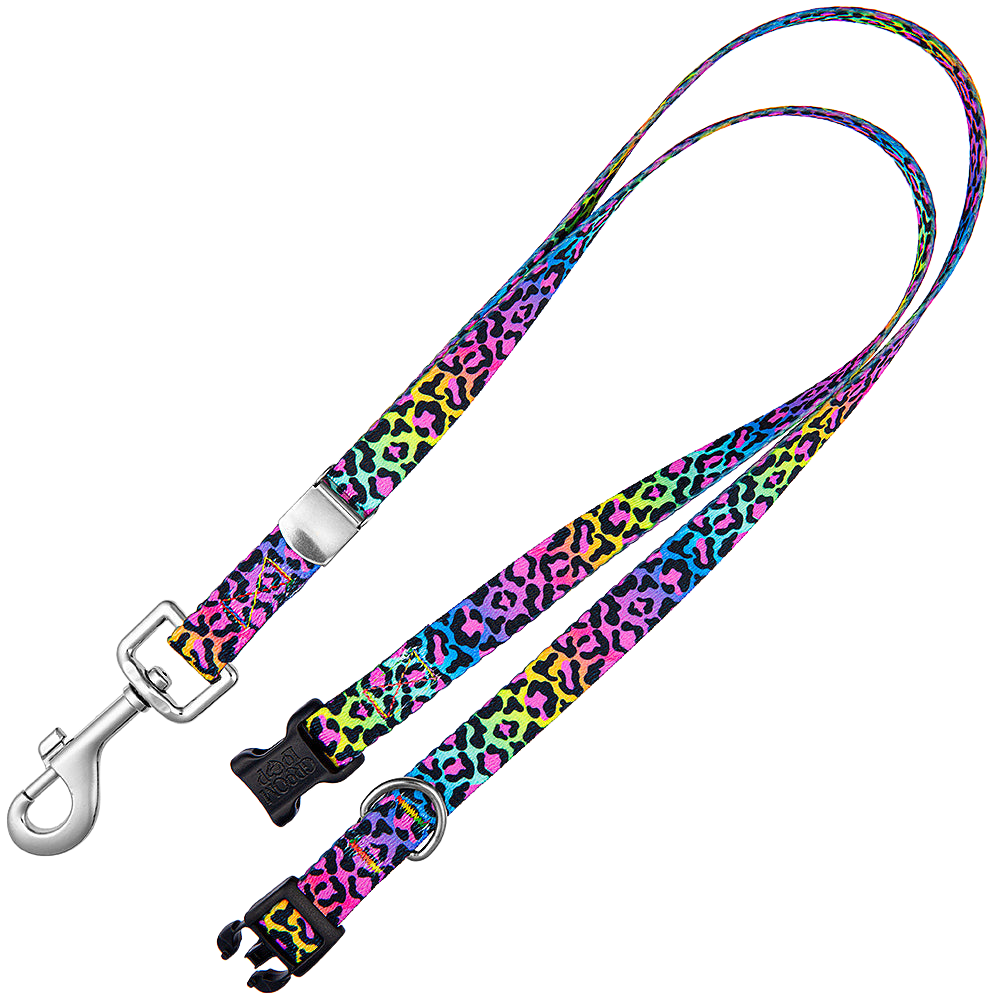 groom-loop-24-inch-polyester-loop-neon-leopard-for-dog-grooming