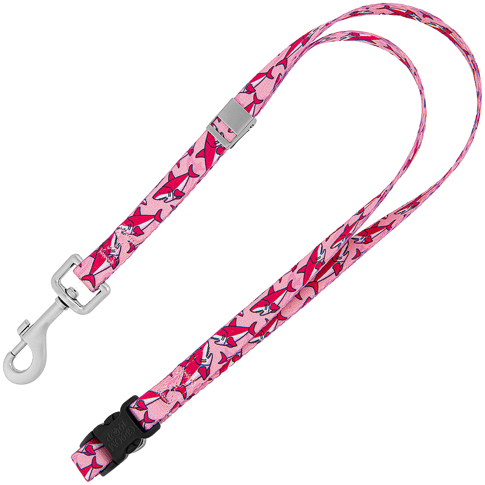 groom-loop-24-inch-polyester-loop-pink-sharks-for-dogs