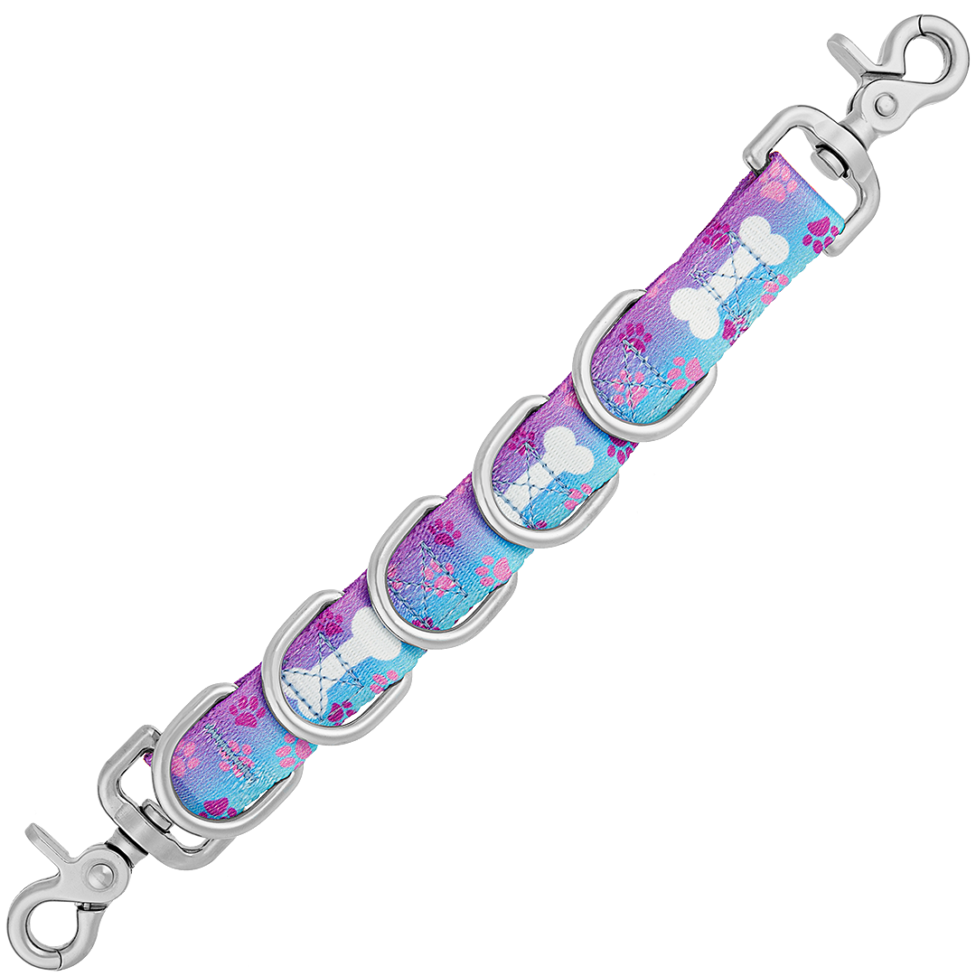groom-loop-extenders-blue-violet-with-snap-hooks-for-dog
