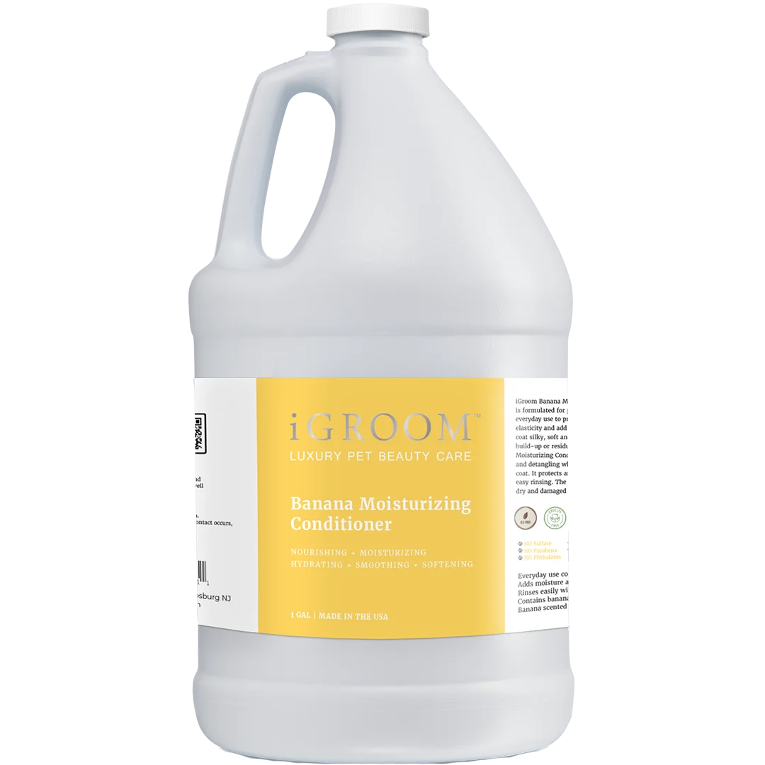 igroom-banana-moisturizing-conditioner-gallon-for-dog
