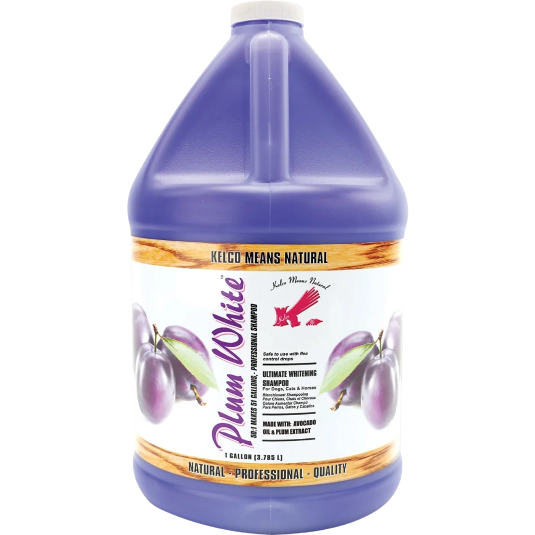 kelco-plum-white-shampoo-gallon-for-dog-grooming