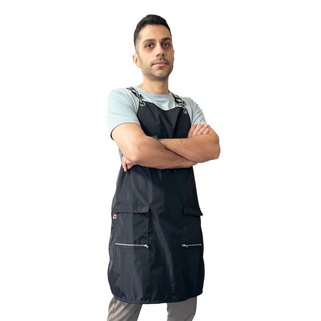ladybird-line-black-waterproof-signature-strap-crossover-apron