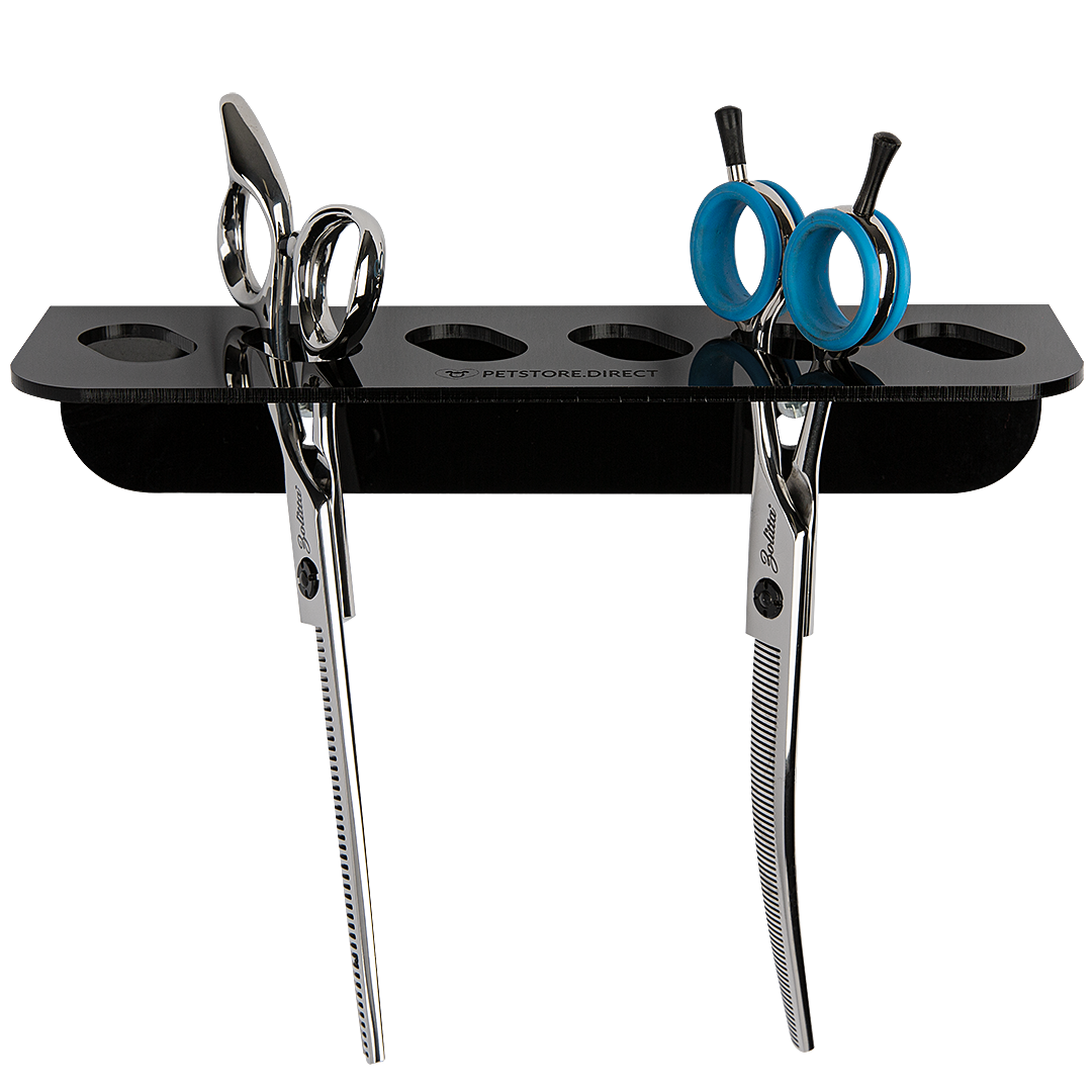 petstore-direct-acrylic-six-scissor-holder-wall-mount-black