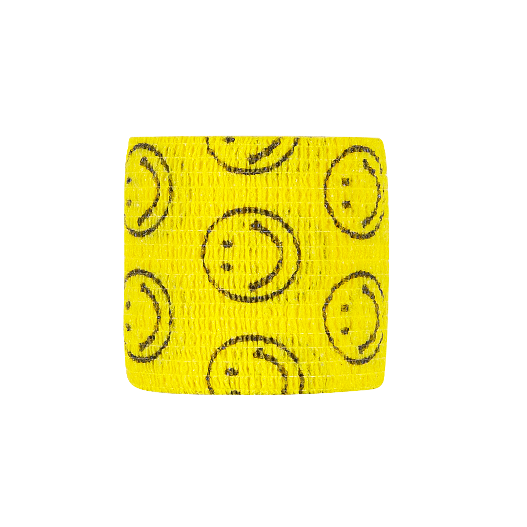 petstore-direct-yellow-smiley-vet-wrap-for-dog-grooming