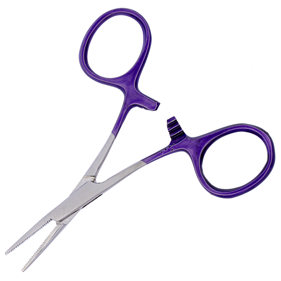 purple-handles-3.5-aaronco-707S-hemostat